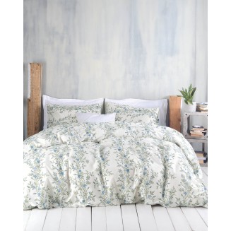 Σεντόνια Σετ Υπέρδιπλα 230x260 Rythmos Next Talia Μπλέ