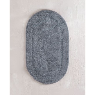 Ταπέτο 50x80 Rythmos Oval  Γκρι Σκουρο