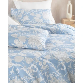 Σετ Σεντονια King Size  260x280 Rythmos Next Candince Μπλε