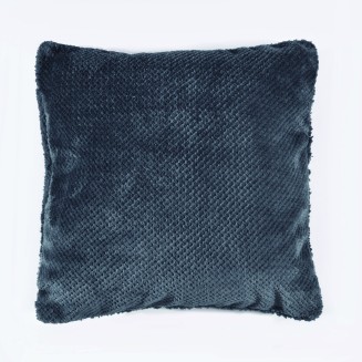 Μαξιλάρι Διακοσμητικό Jacquard (Flannel+Sherpa) 50x50 Rythmos Alvaro Gray