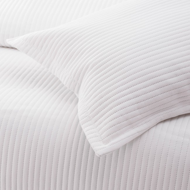 Κουβερλί Σετ Υπέρδιπλο 220x240 Rythmos Jazz 2 Εκρού