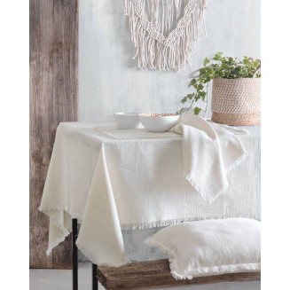 Τραπεζομάντηλο 170x320 Rythmos Merit   Offwhite