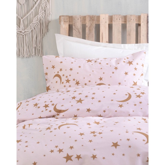 MOONLIGHT ΡΟΖ - ΣΕΤ ΣΕΝΤΟΝΙΑ DIVA ΥΠΕΡΔΙΠΛΟ (230X260) ΡΟΖ