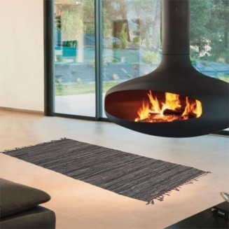 Δερμάτινο Χαλί 60x120 San Lorentzo Cofee Leather Flat