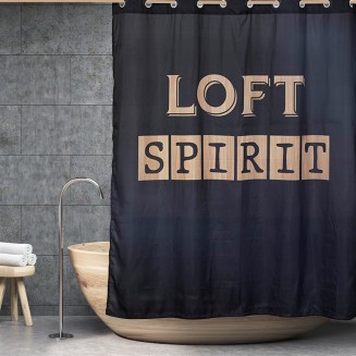 Κουρτίνα Μπάνιου 180x200 San Lorentzo Hookless Loftspirit
