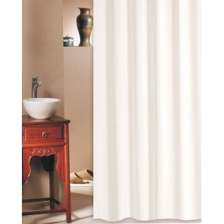 Κουρτίνα Μπάνιου 180x220 San Lorentzo Solid Εκρού