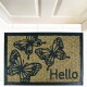 ΠΑΤΑΚΙ ΕΙΣΟΔΟΥ ButterflyHello 40x60