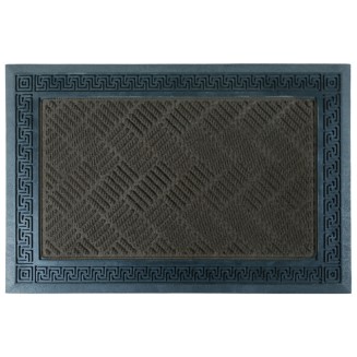 Πατάκι Εισόδου 40x60 Μοκέτα-Λάστιχο San Lorentzo Meanderbrown