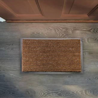 Πατάκι Εισόδου 40x60 San Lorentzo Straight-2 Καφέ