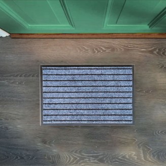 Πατάκι Εισόδου 40x60 San Lorentzo Straight Γκρί
