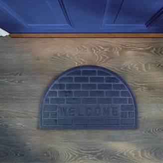 Πατάκι Εισόδου 40x60 San Lorentzo Wallwelcome Μπλέ