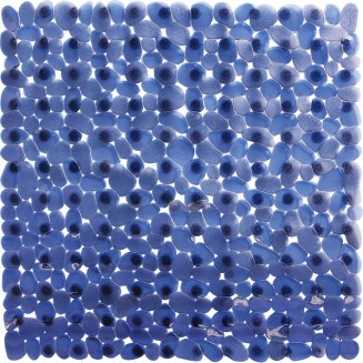 Αντιολισθητικό Μπάνιου 54x54 San Lorentzo Littlepebbles Μπλε