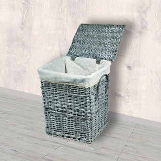 Καλάθι Απλύτων Ψάθινο 37x26x45cm San Lorentzo SL8002