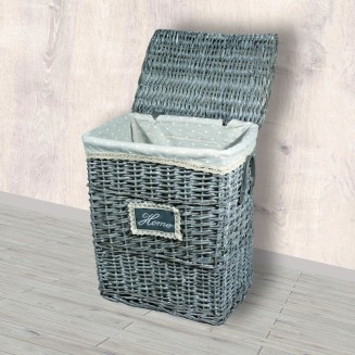 Καλάθι Απλύτων Ψάθινο 45x33x54cm San Lorentzo SL8002