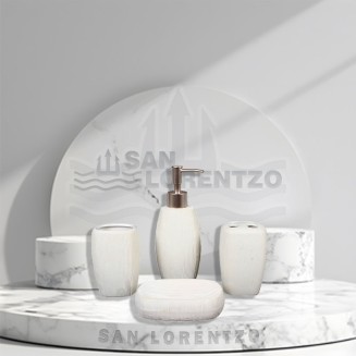 Σετ Μπάνιου 4 Τεμαχίων San Lorentzo SL8548-2
