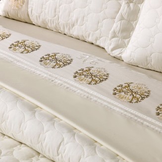 Σεντόνια Σετ Υπέρδιπλα 240x270 19V69 Coral Cream
