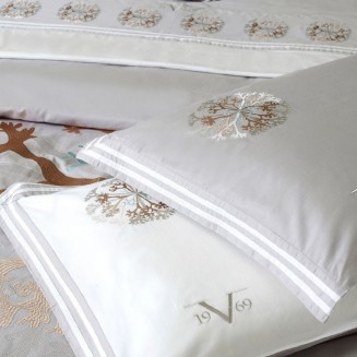 Σεντόνια Σετ Υπέρδιπλα 240x270 19V69 Coral Grey