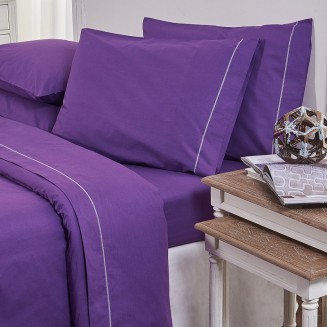 Παπλωματοθήκη Υπέρδιπλη 230x250 19V69 Arcobaleno  Bello Purple