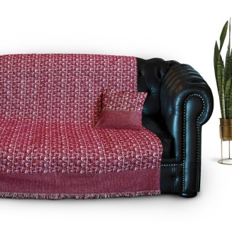 Μαξιλαροθήκη Διακοσμητική 40x40 SB Home Sofa Florenz Krizia Bordo