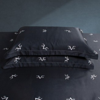 Πάπλωμα Μονό 160x240 19V69 Cento Black Sateen