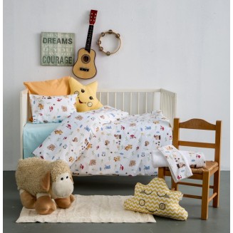 Πετσέτες Σετ 2 Τεμαχίων Με Φάσα SB Home SBaby Alfie Blue