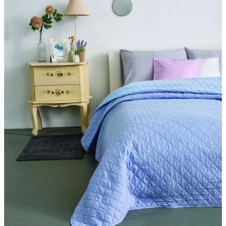 Κουβερλί Μονό 160x220 Summer Fashion SB Home Molly Blue