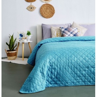 Κουβερλί Υπέρδιπλο 220x230 SB Home Summer Fashion Sadie Petrol