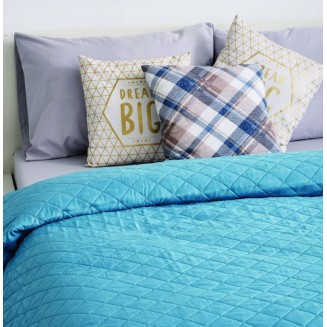 Κουβερλί Υπέρδιπλο 220x230 SB Home Summer Fashion Sadie Petrol