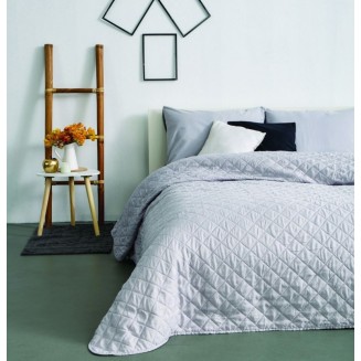 Κουβερλί Υπέρδιπλο Ultrasonic 220x230 SB Home Summer Fashion Sadie Grey