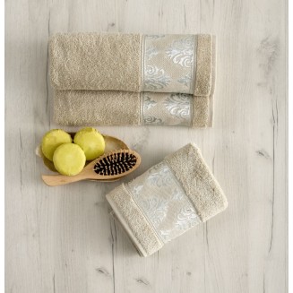 Πετσέτα Μπάνιου 70x140 SB Home Dream Marley Cream