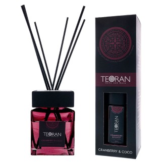 Αρωματικο xώρου σε stikc Cranberry Coco τετράγωνο 150ml - Τετράγωνο 150ml Teoran Home