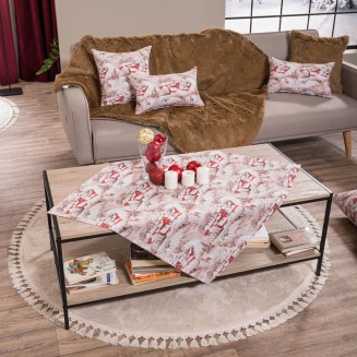 Χριστουγενιάτικο Καρέ Bremen - 90x90cm Teoran Home