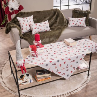 Χριστουγενιάτικο Καρέ Hilden - 90x90cm Teoran Home