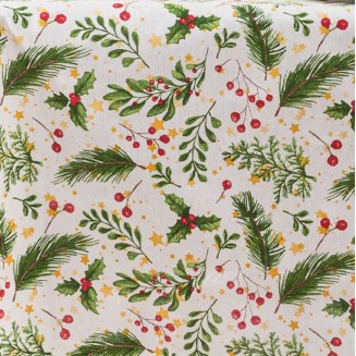 Χριστουγενιάτικο Καρέ Mainz - 90x90cm Teoran Home