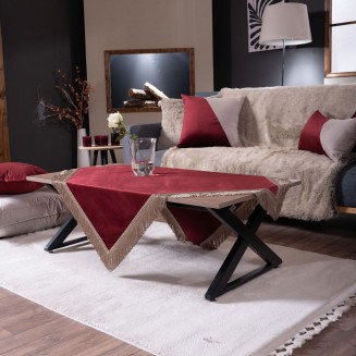 Καρέ Velvet 10 - 90x90cm Teoran Home Καρέ Velvet 10 - 90x90cm Teoran Home