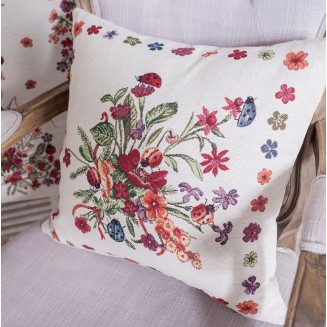 Μαξιλαροθήκη Alampra - 45x45cm με γέμιση Teoran Home