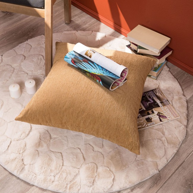 Μαξιλαροθήκη Basic 08 - 65x65cm δαπέδου με γέμιση