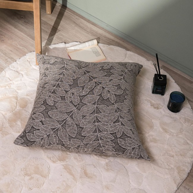 Μαξιλαροθήκη Charlotte 03 - 65x65cm δαπέδου με γέμιση