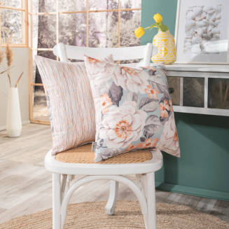 Μαξιλαροθήκη Elda- Novelda - 45x45cm με γέμιση Teoran Home