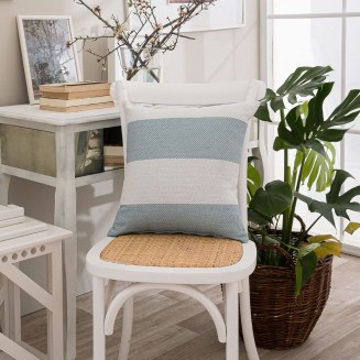 Μαξιλαροθήκη Διακοσμητική  Με Γέμιση 43x43 Teoran Home Gella 08