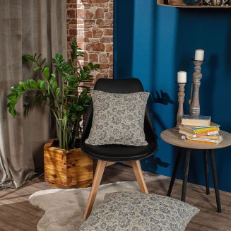 Μαξιλαροθήκη Διακοσμητική  Με Γέμιση 43x43 Teoran Home Georgia 07