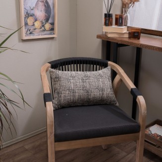 Μαξιλαροθήκη Hampton 04 - 65x65cm δαπέδου με γέμιση Teoran Home