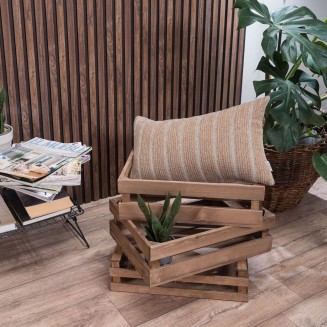 Μαξιλαροθήκη Jersey 05 - 43x43cm με γέμιση Teoran Home