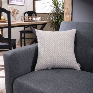 Μαξιλαροθήκη Kingston 01 - 43x43cm με γέμιση Teoran Home