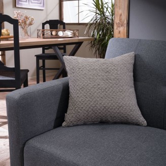 Μαξιλαροθήκη Kingston 03 - 43x43cm με γέμιση Teoran Home