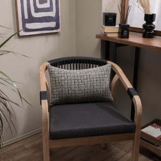 Μαξιλαροθήκη Lancaster 03 - 43x43cm με γέμιση Teoran Home