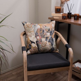 Μαξιλαροθήκη Lorca - 65x65cm δαπέδου με γέμιση Teoran Home