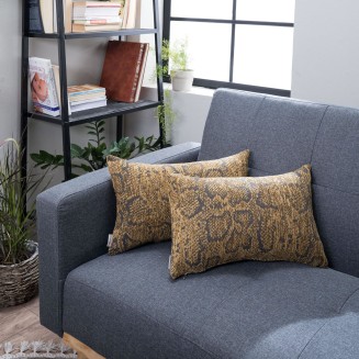 Μαξιλαροθήκη Malibu 08 - 43x43cm με γέμιση Teoran Home