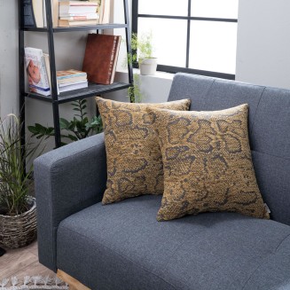 Μαξιλαροθήκη Malibu 08 - 43x43cm με γέμιση Teoran Home