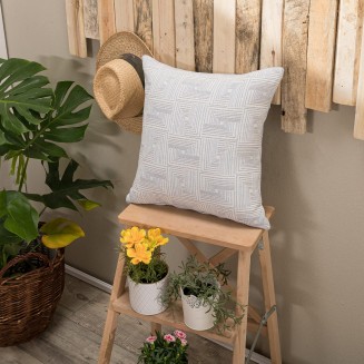 Μαξιλαροθήκη Διακοσμητική Δαπέδου  65x65 Teoran Home Messina 05